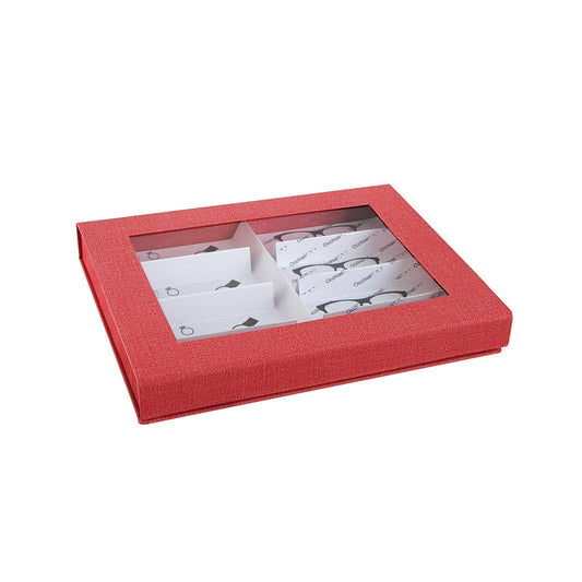 Cofanetto Porta Occhiali Per Ottici con Pattina