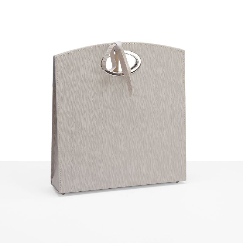 Kit Borsa Desy album fotografico professionale e borsa coordinata in tessuto di pregio personalizzabile, ideale per fotografi.