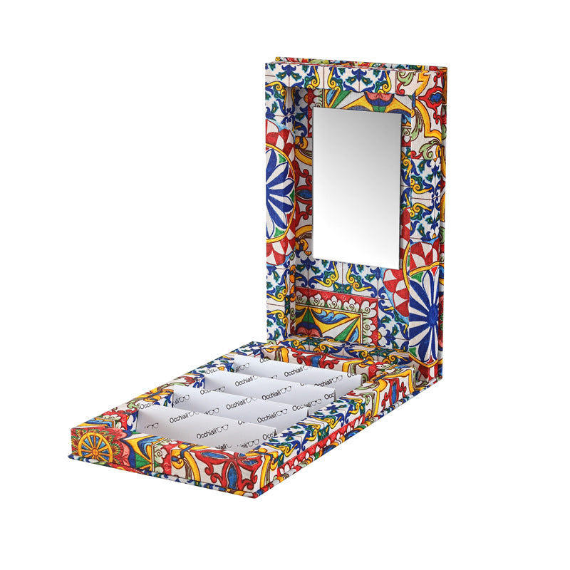 Cofanetto Porta Occhiali Per Ottici New