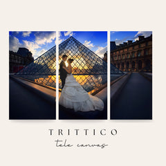 tela canvas tre pezzi